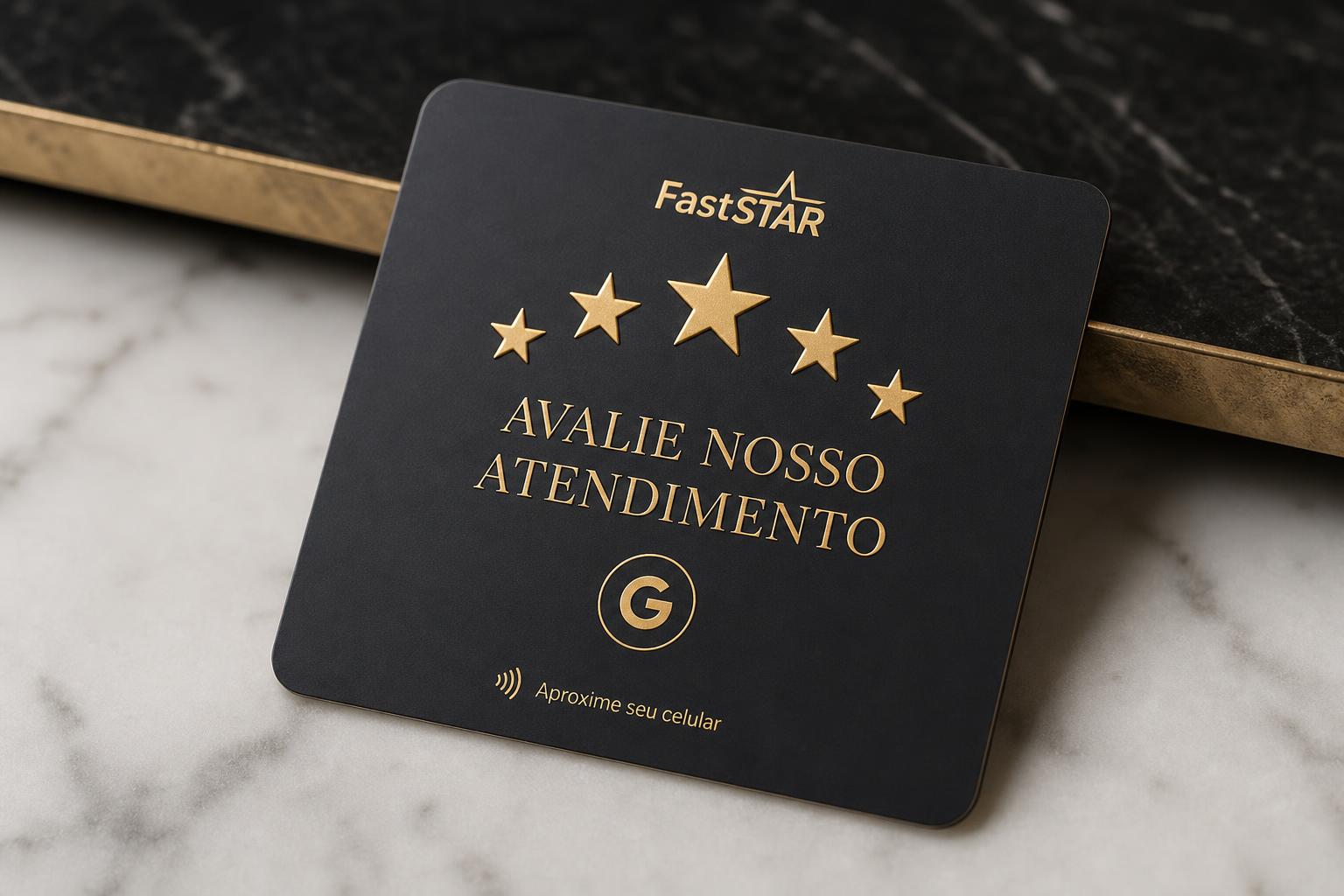 FastSTAR Standard — cartão com arte padrão de avaliações